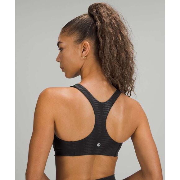Lululemon Wunder Train Bra Foil Black 6 - Picture 2 of 9